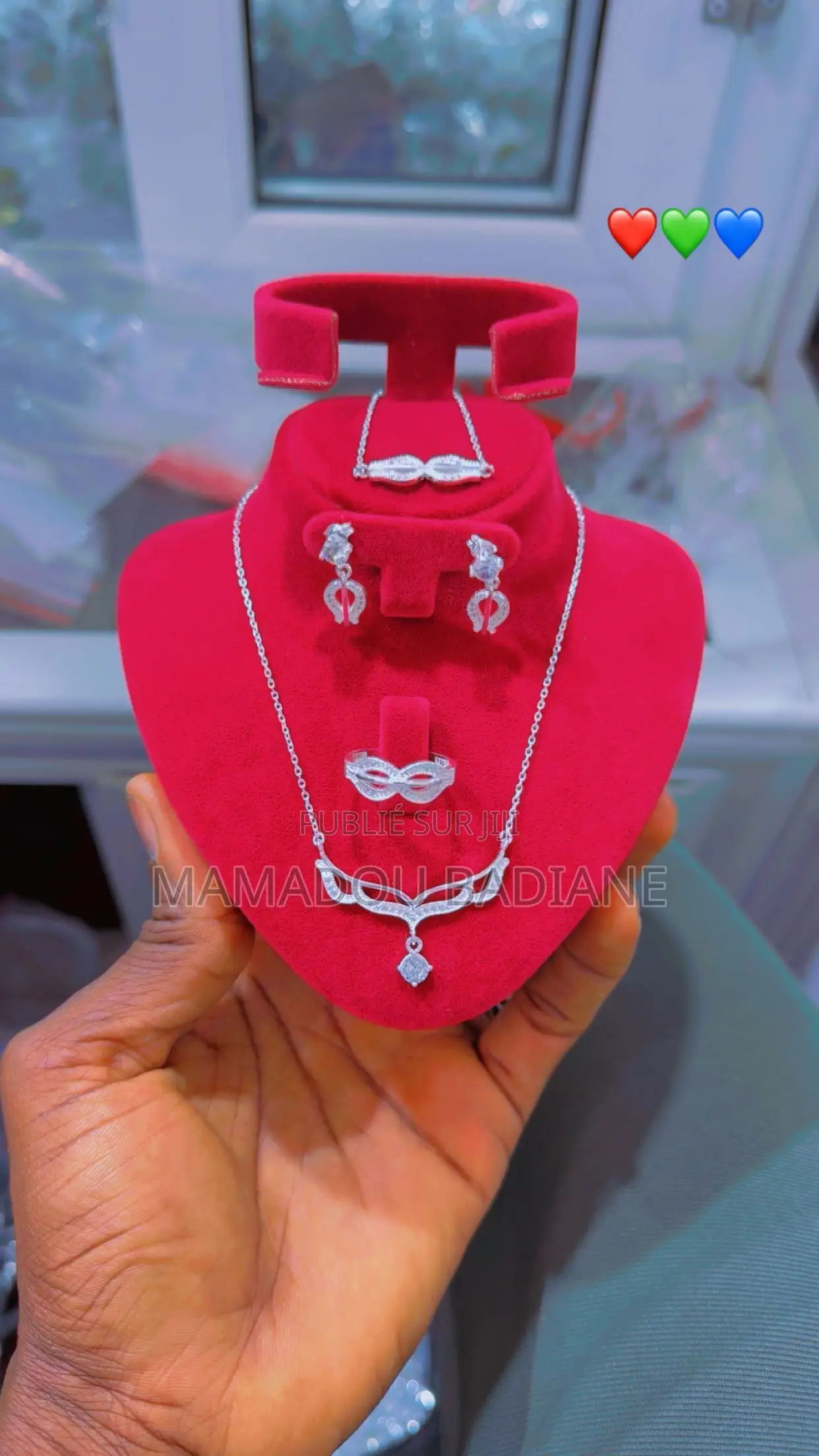 Parrure Bijoux Importé Argent Italien