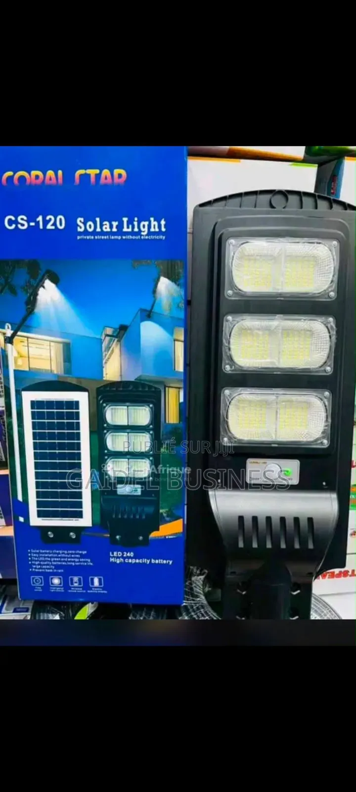 Lampadaire Solaire LED Haute Puissance