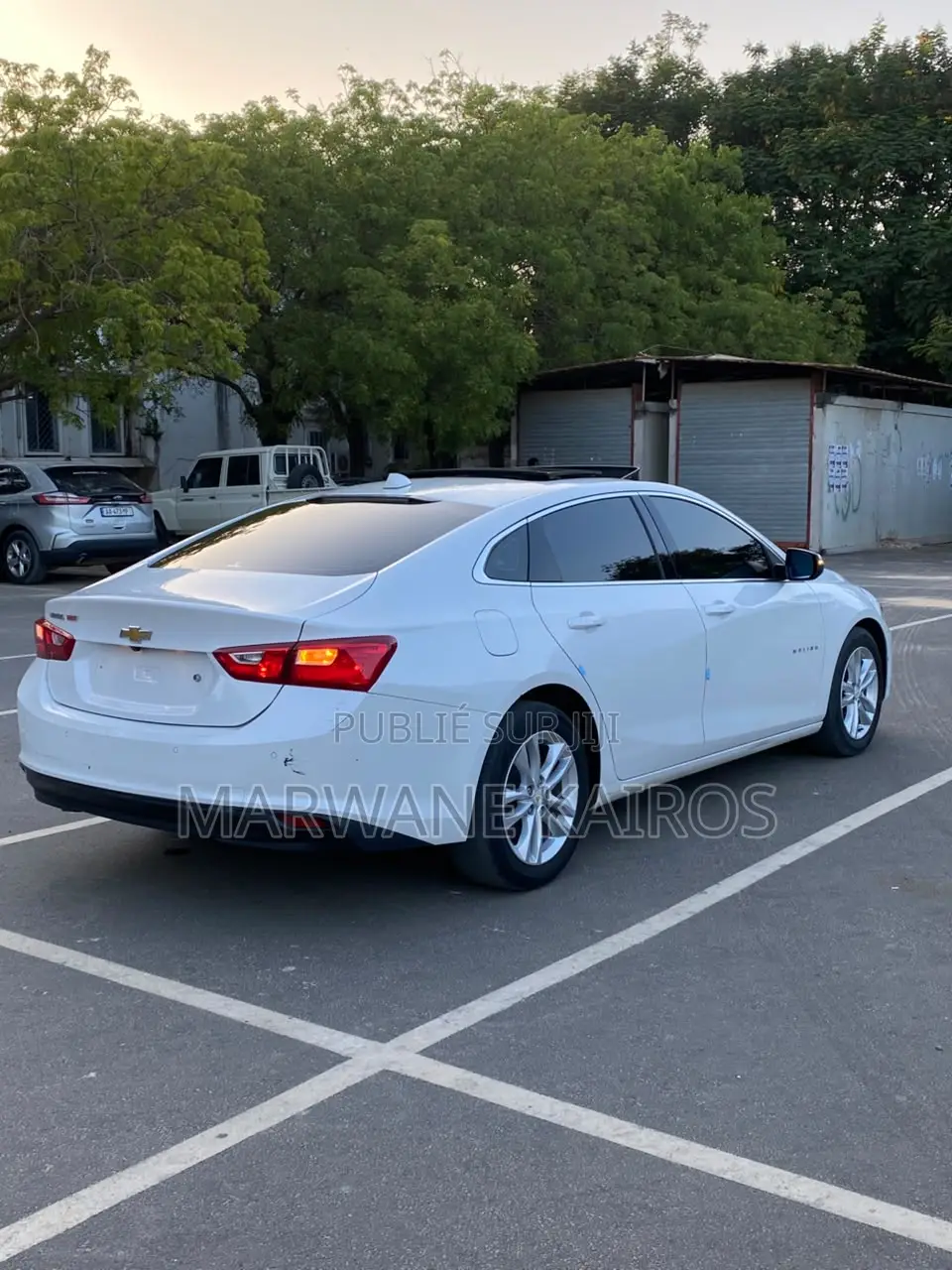 Chevrolet Malibu 2019 Blanc