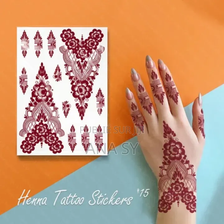 Tatouage Hénné Patch