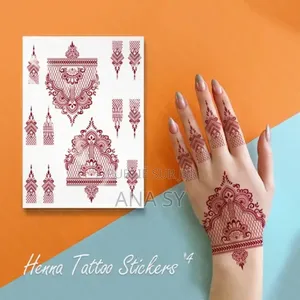 Tatouage Hénné Patch