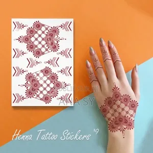 Tatouage Hénné Patch
