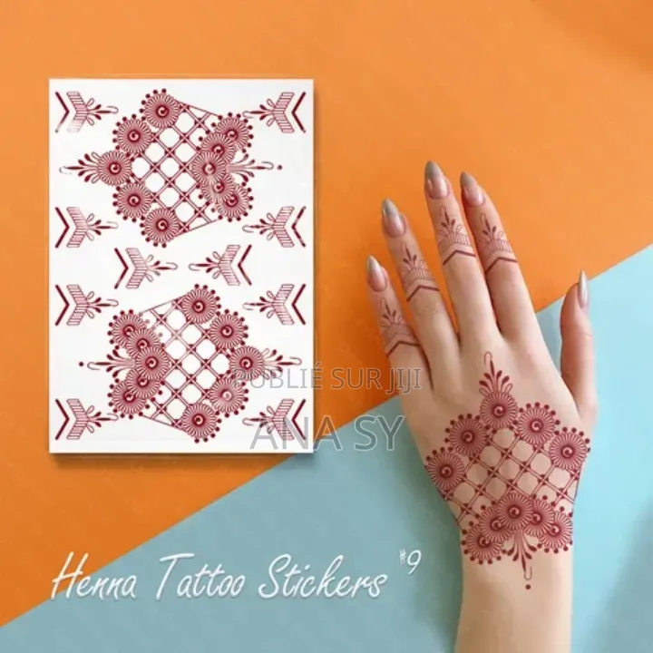 Tatouage Hénné Patch