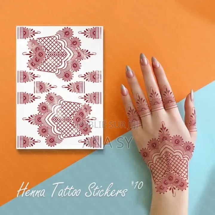 Tatouage Hénné Patch