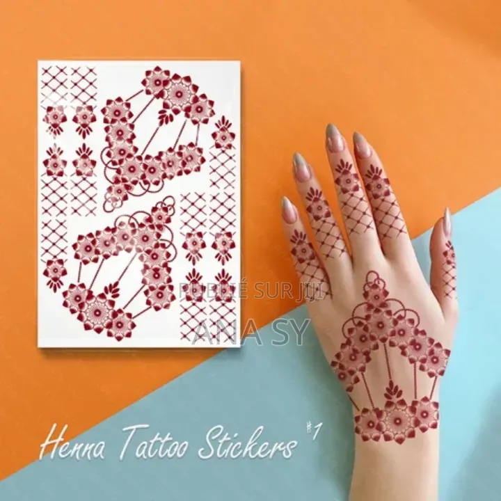 Tatouage Hénné Patch