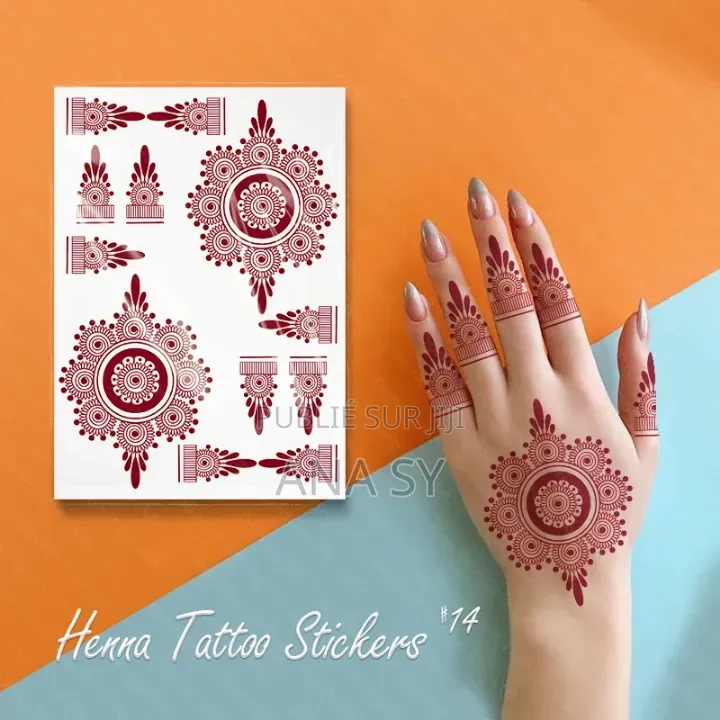 Tatouage Hénné Patch