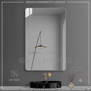 Miroir De Salle De Bain LED Haut De Gamme