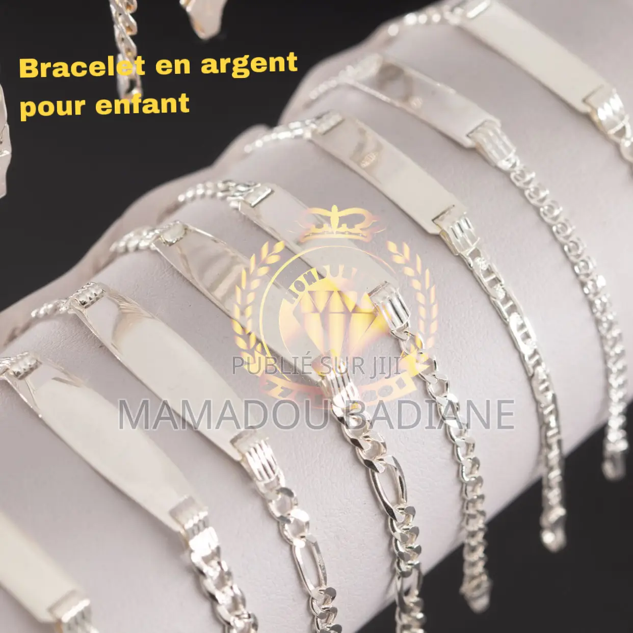 Bracelet en Argent Pour Enfant Et Adulte