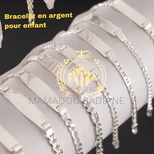 Bracelet en Argent Pour Enfant Et Adulte