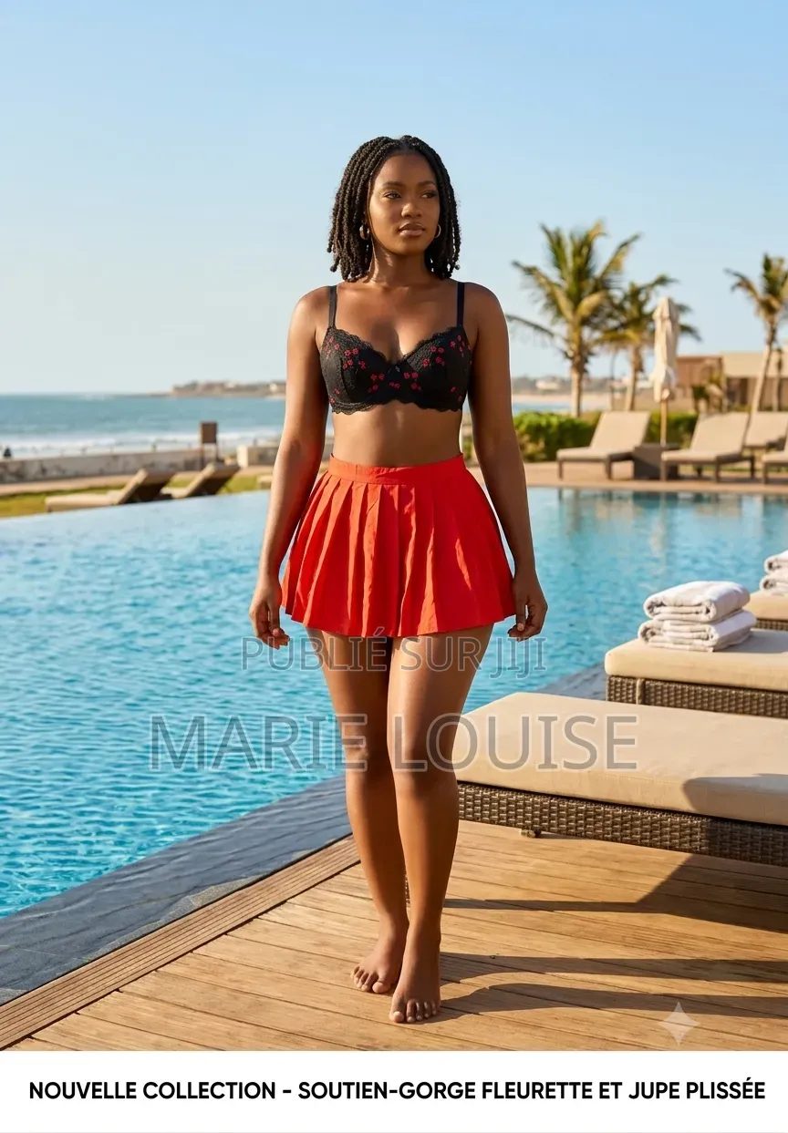Mini Jupe Culotte Rouge