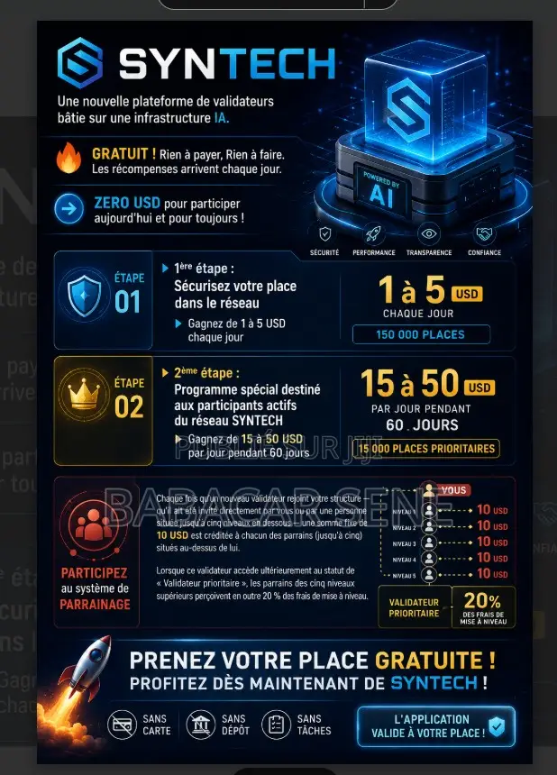 Une Nouvelle Façon De Gagner Des revenuSyntech Reseau De Validaterurs