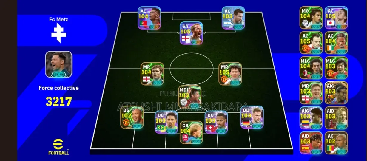 Compte Efootball
