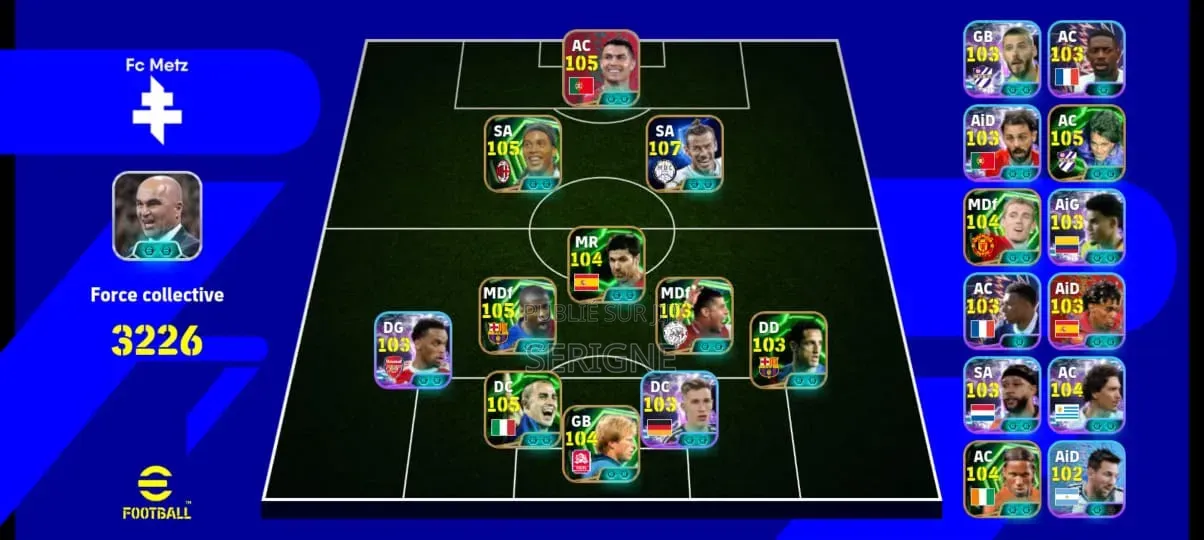 Compte Efootball