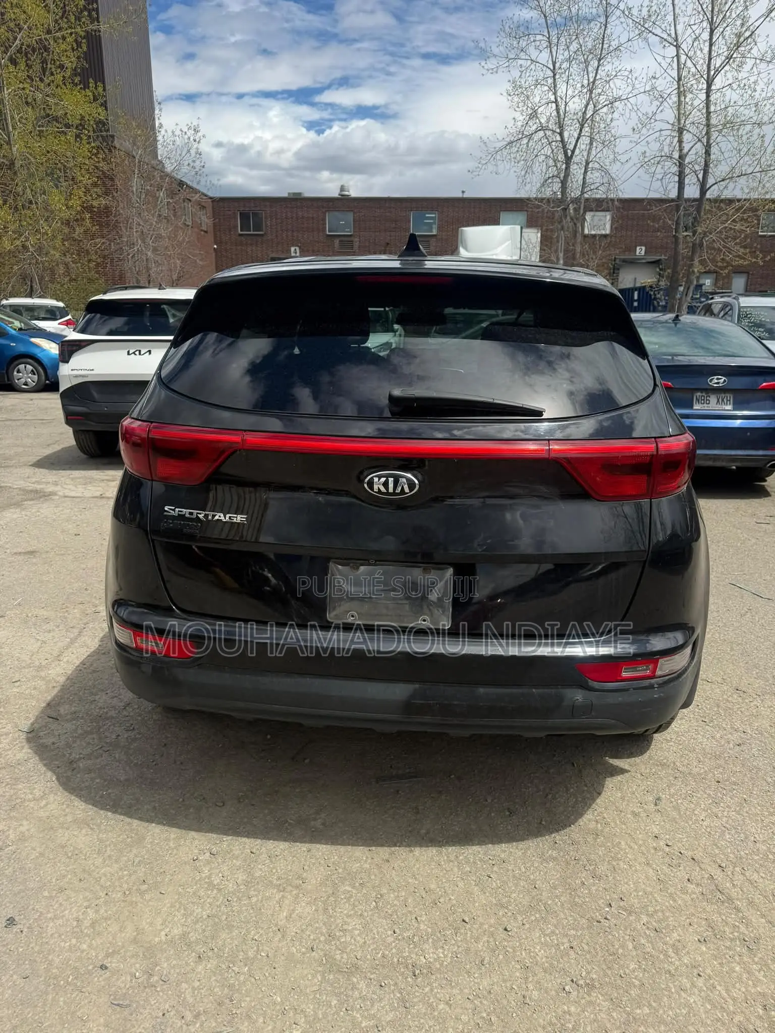 Kia Sportage LX AWD 2018 Noir