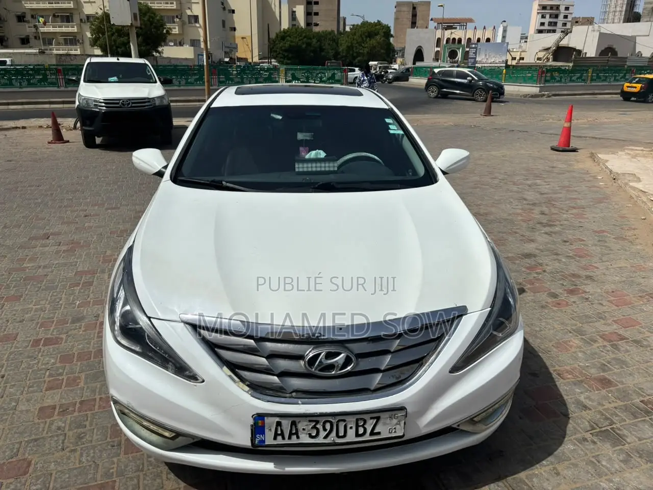 Hyundai Sonata 2010 Blanc