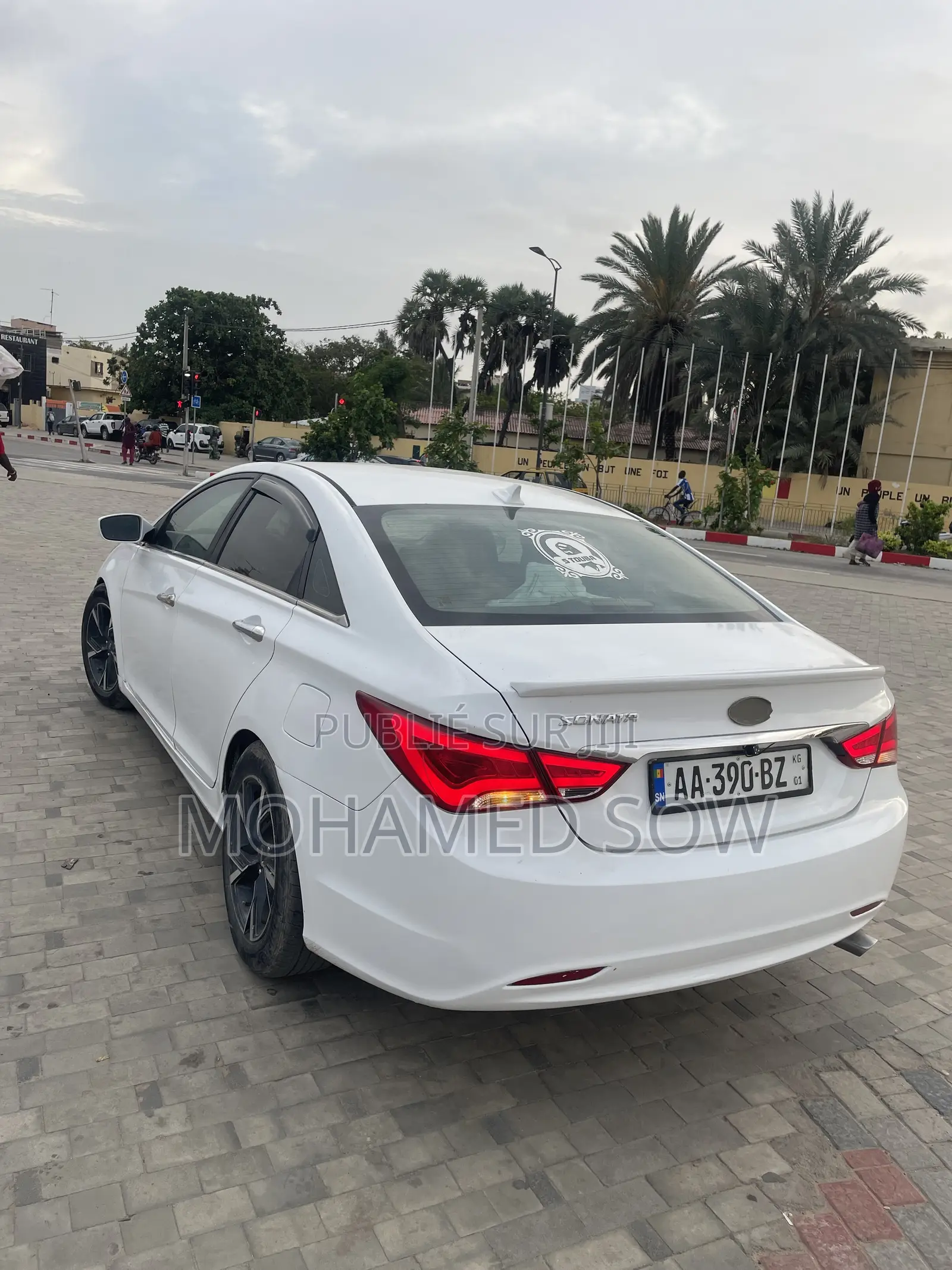 Hyundai Sonata 2010 Blanc
