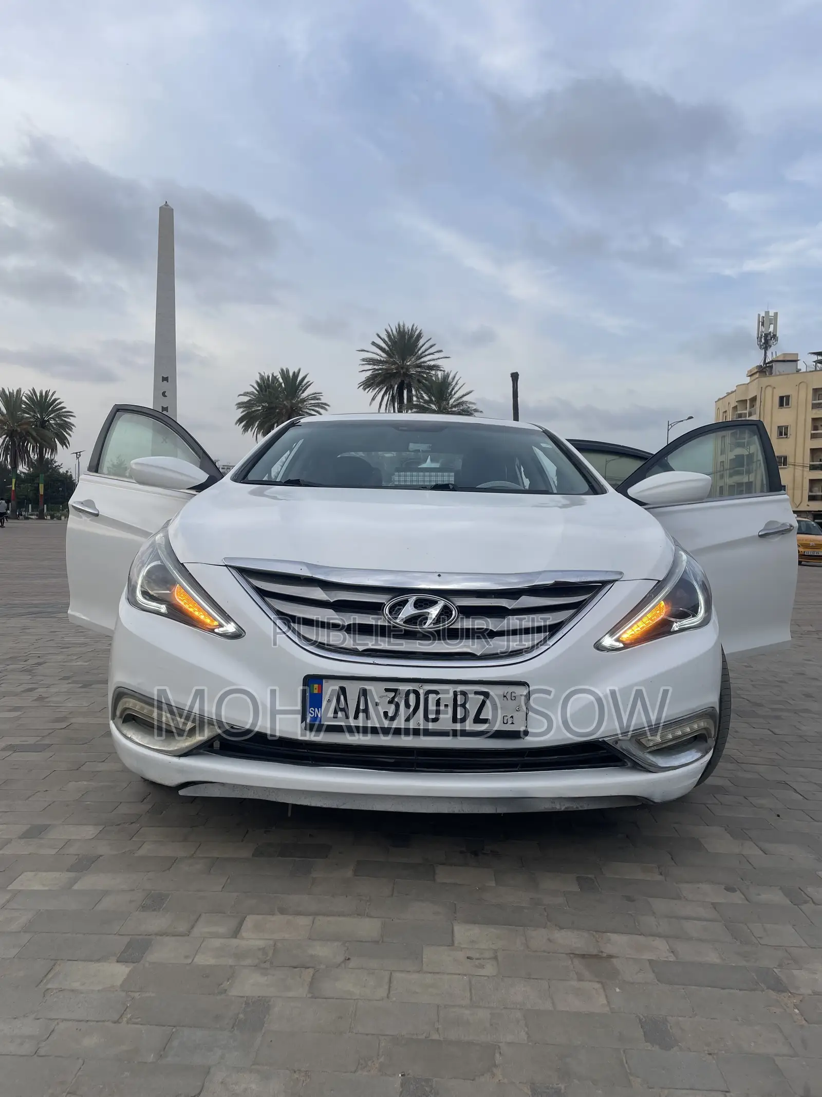 Hyundai Sonata 2010 Blanc