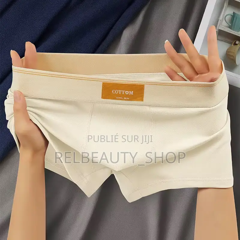 Sous-Vêtement Antibacterien en Coton Qualité Premium, Doux, Respirant