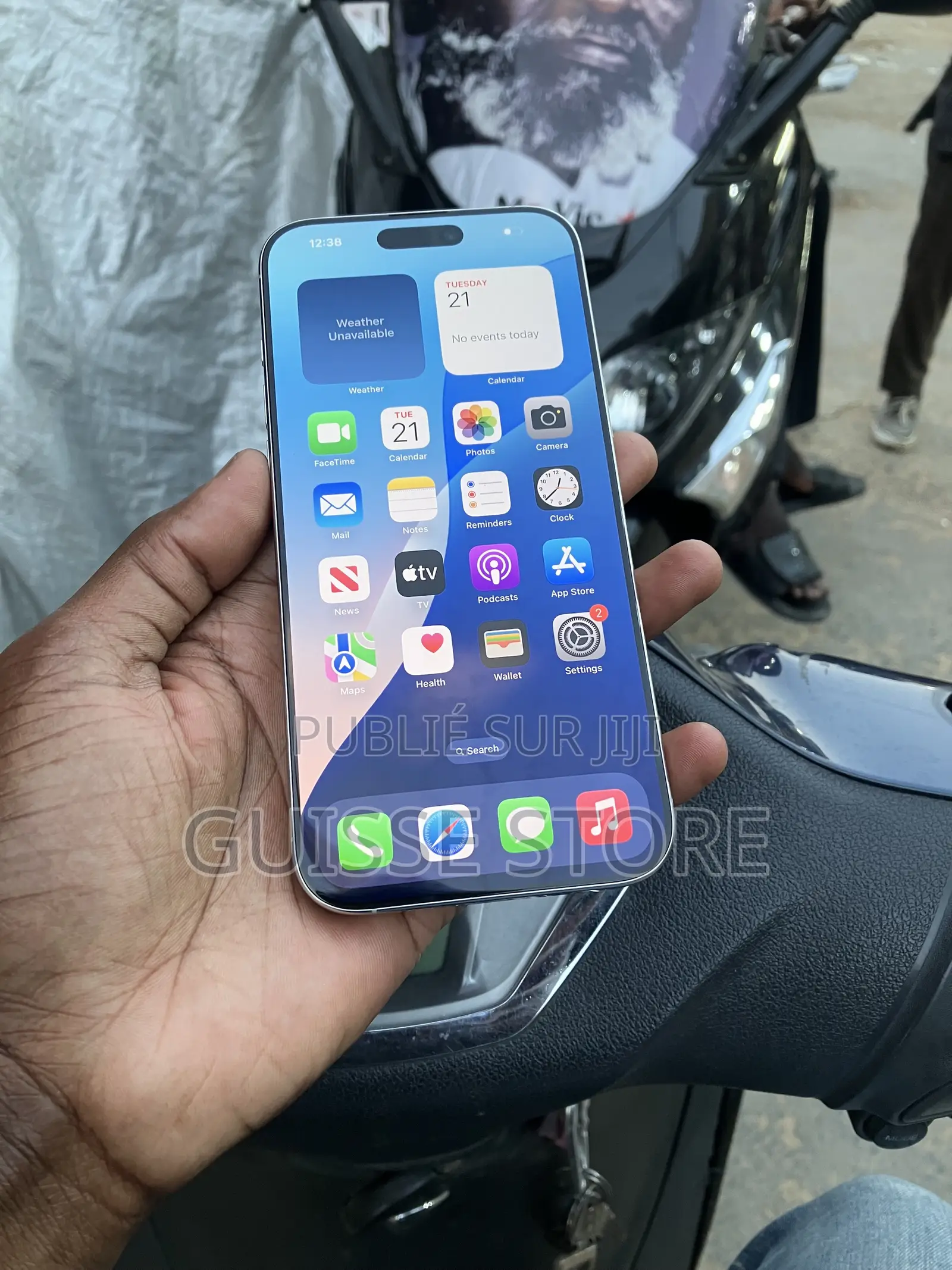 Apple iPhone 16 Pro Max 256 GB Blanc