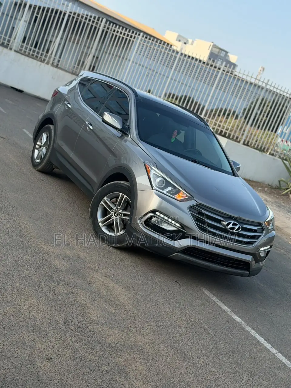 Hyundai Santa Fe 2018 Gris