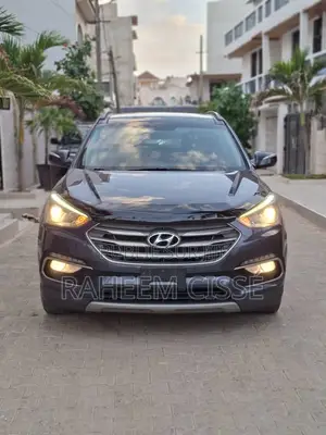 Hyundai Santa Fe Limited AWD 2017 Bleu
