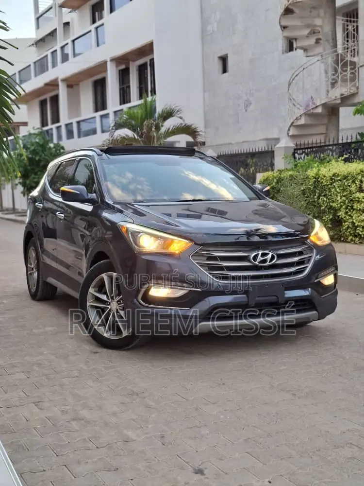 Hyundai Santa Fe Limited AWD 2017 Bleu