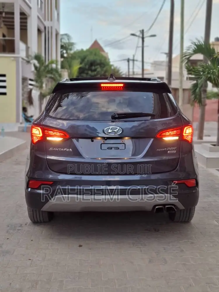 Hyundai Santa Fe Limited AWD 2017 Bleu