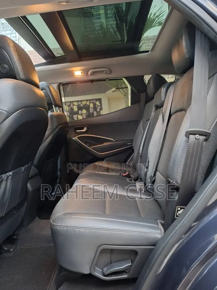 Hyundai Santa Fe Limited AWD 2017 Bleu