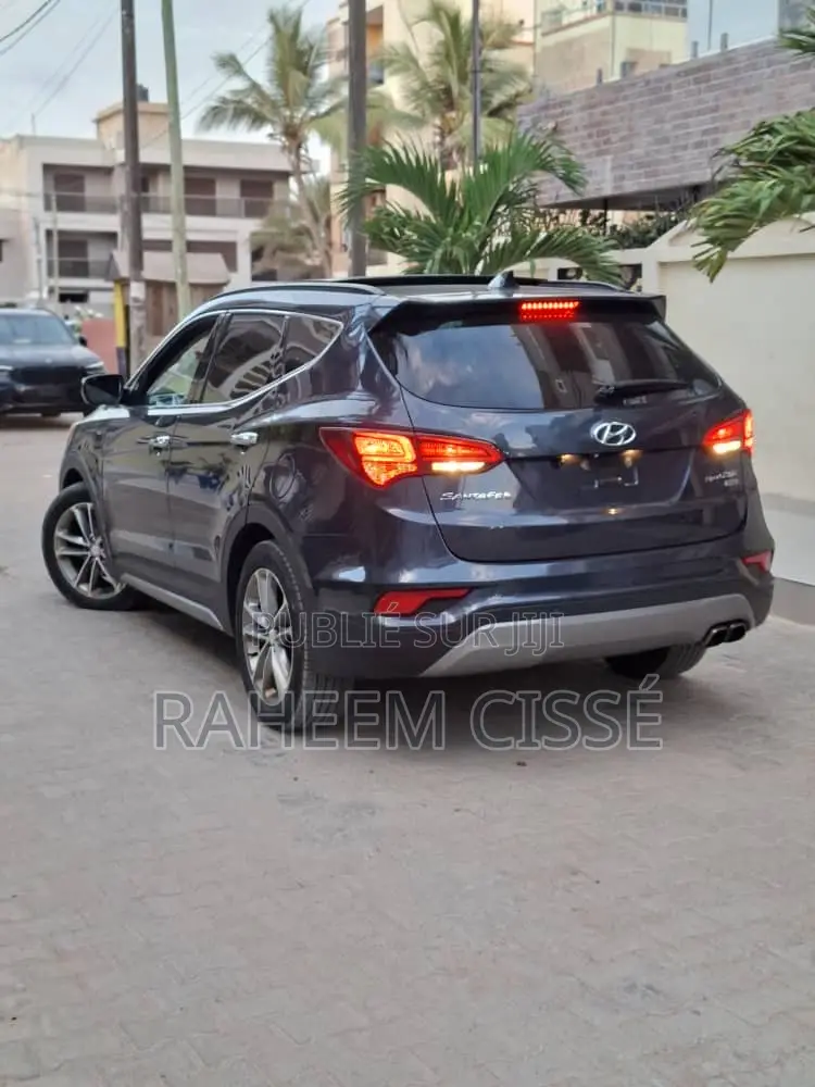 Hyundai Santa Fe Limited AWD 2017 Bleu