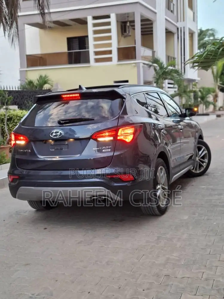 Hyundai Santa Fe Limited AWD 2017 Bleu