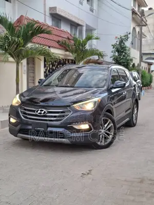 Hyundai Santa Fe Limited AWD 2017 Bleu