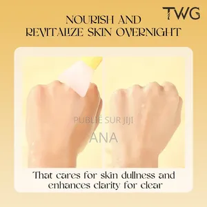 Masque De Nuit Collagène Curcuma – Éclat, Hydratation Et Soin Profond