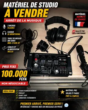 Vente Matériel De Studio