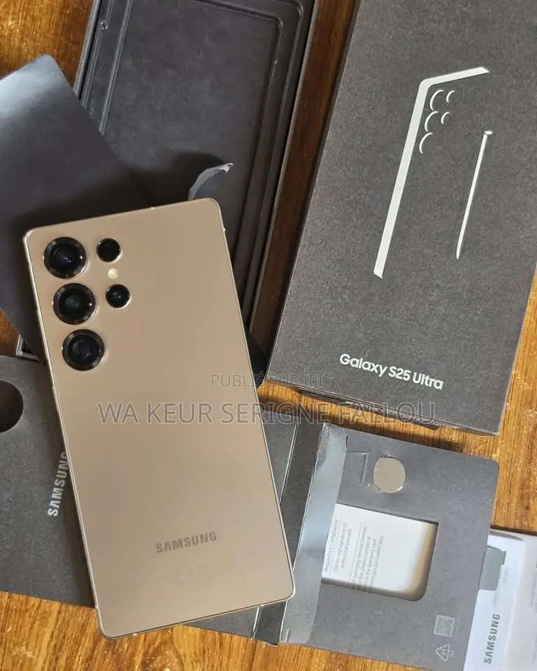 Nouveau Samsung Galaxy S25 Ultra 256 GB Doré
