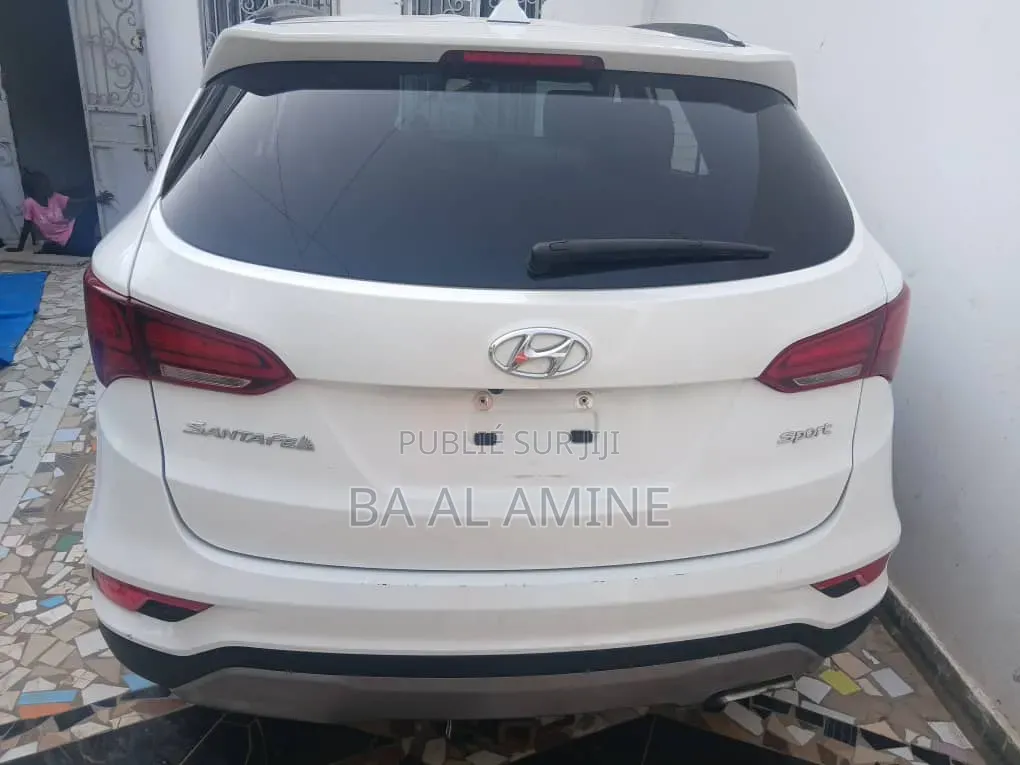 Hyundai Santa Fe 2017 Blanc