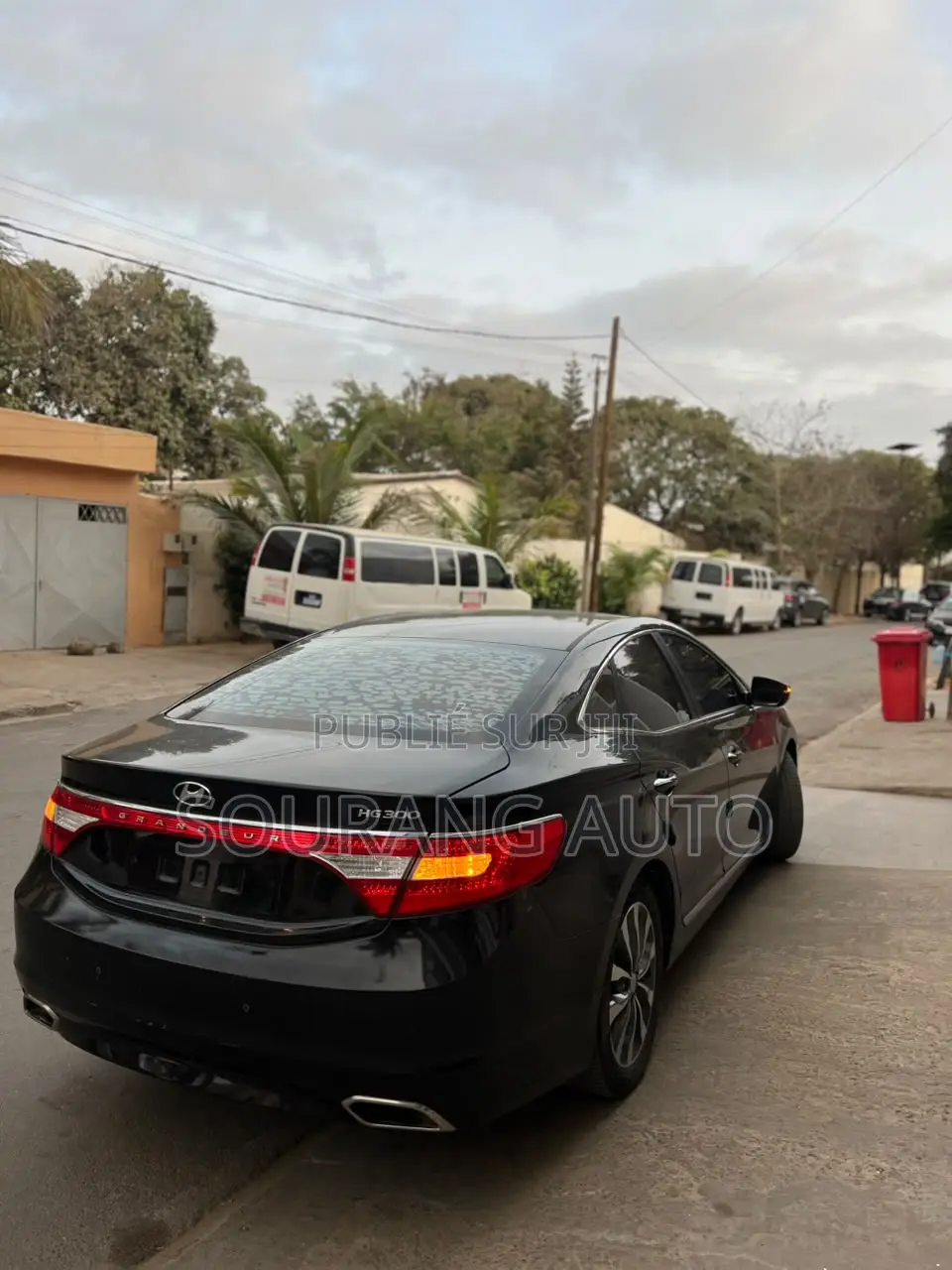 Hyundai Grandeur 2016 Noir