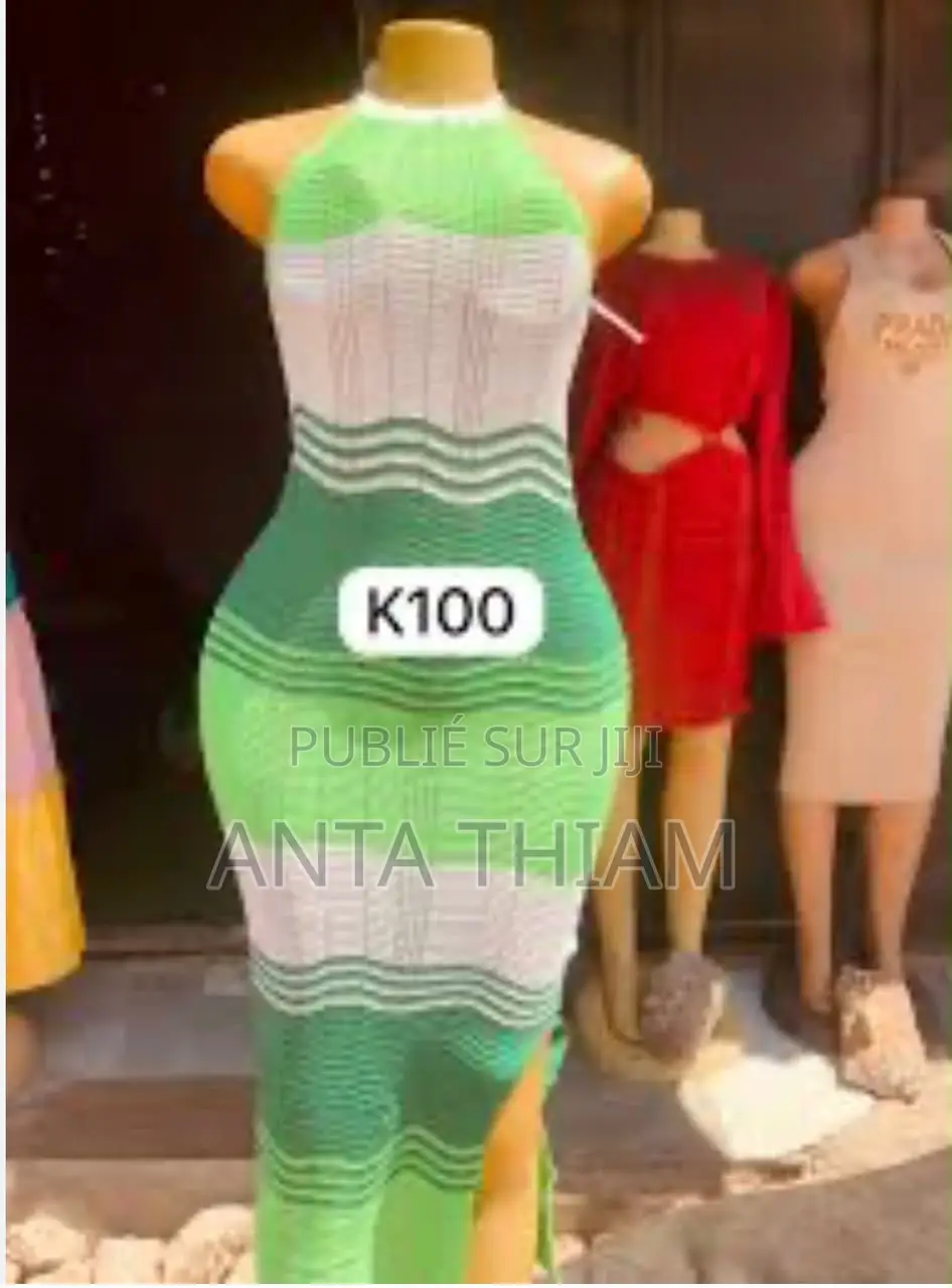 Robe en Maille Pour Cette Été