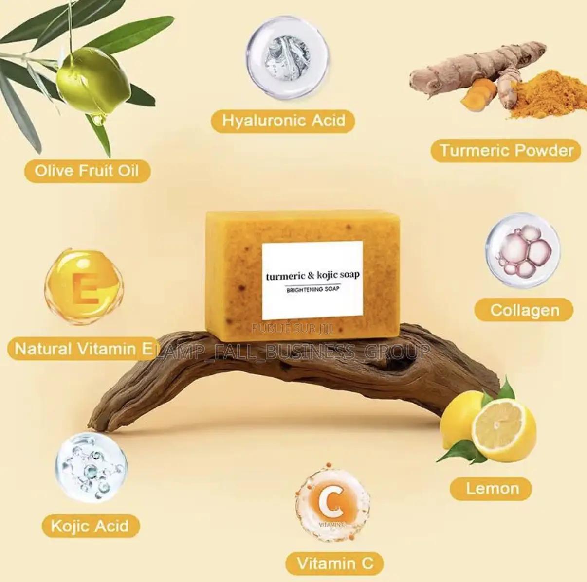 Savon Curcuma