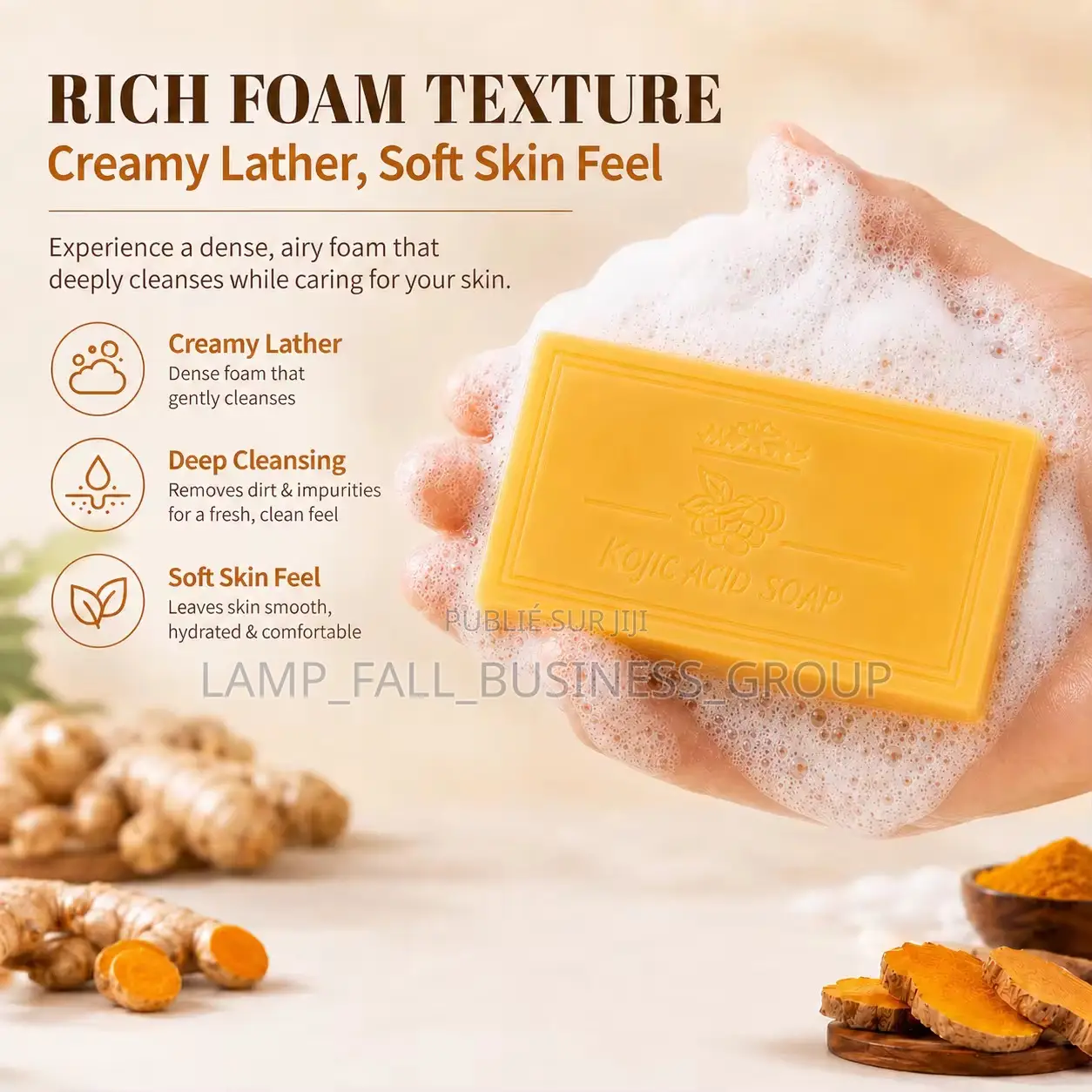 Savon Curcuma