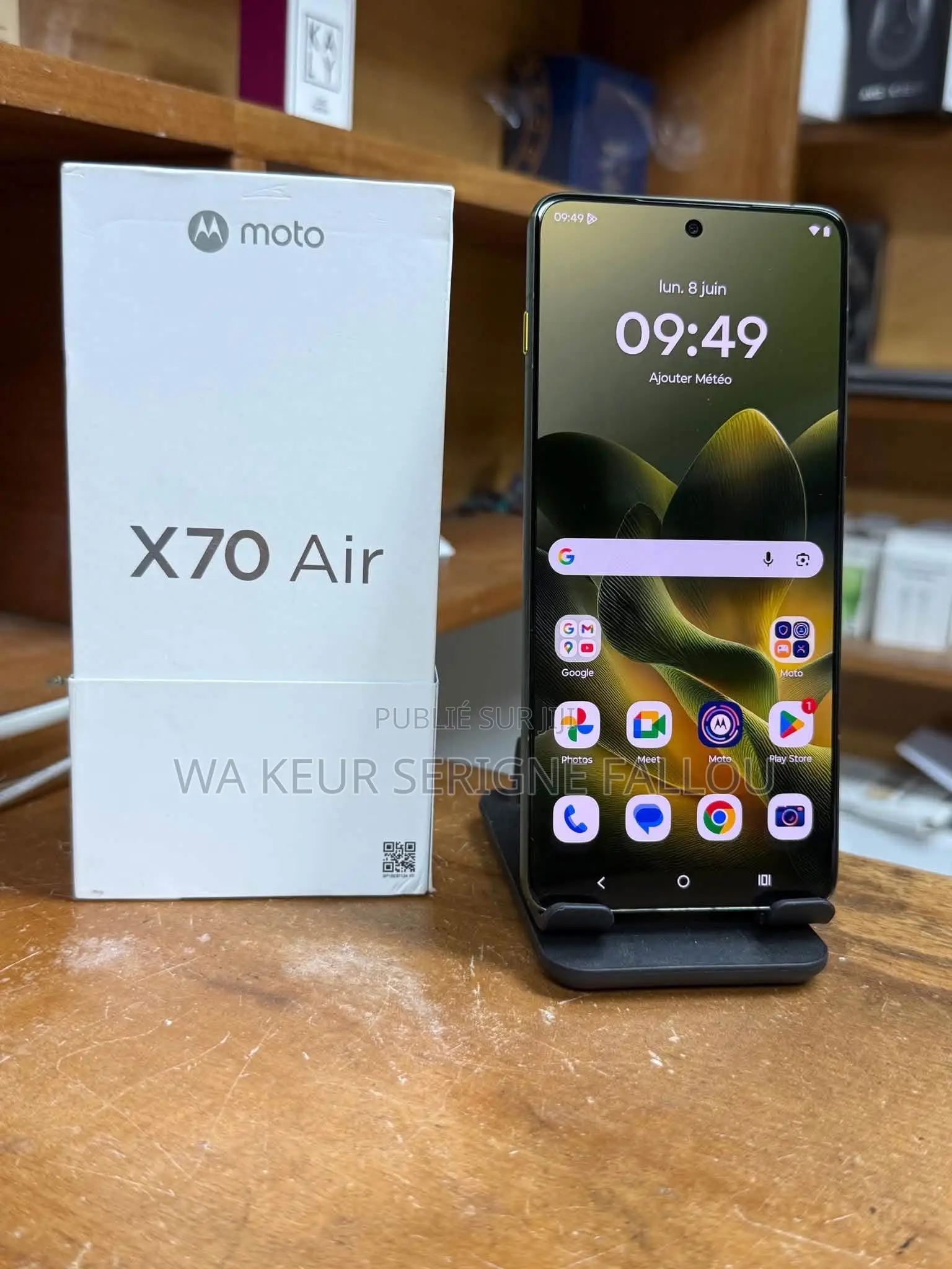 Nouveau Motorola XT701 Vert