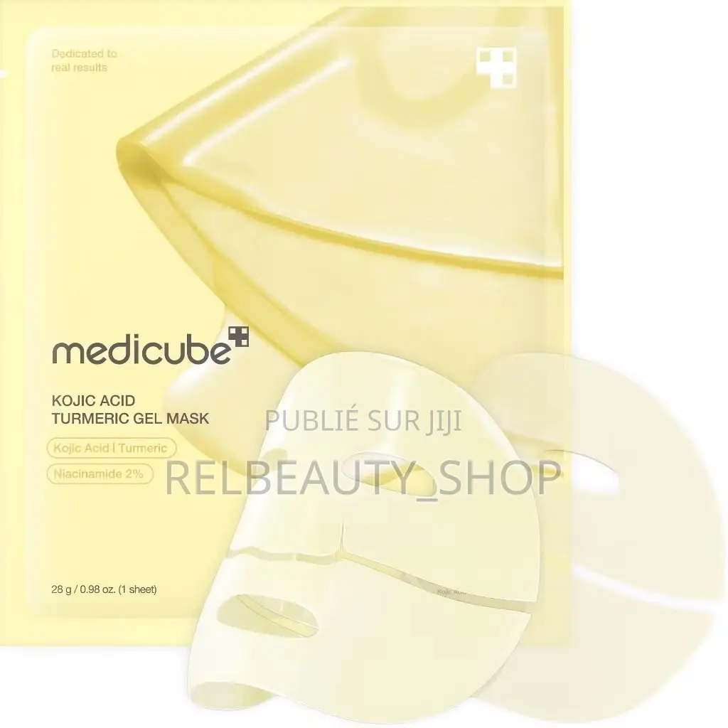 Medicube Original Masque Éclaircissant À l'Acide Kojique Au Curcuma