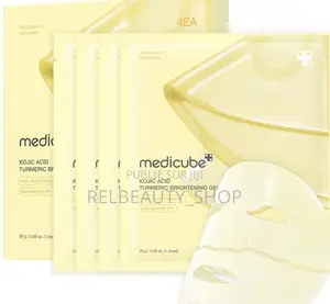 Medicube Original Masque Éclaircissant À l'Acide Kojique Au Curcuma