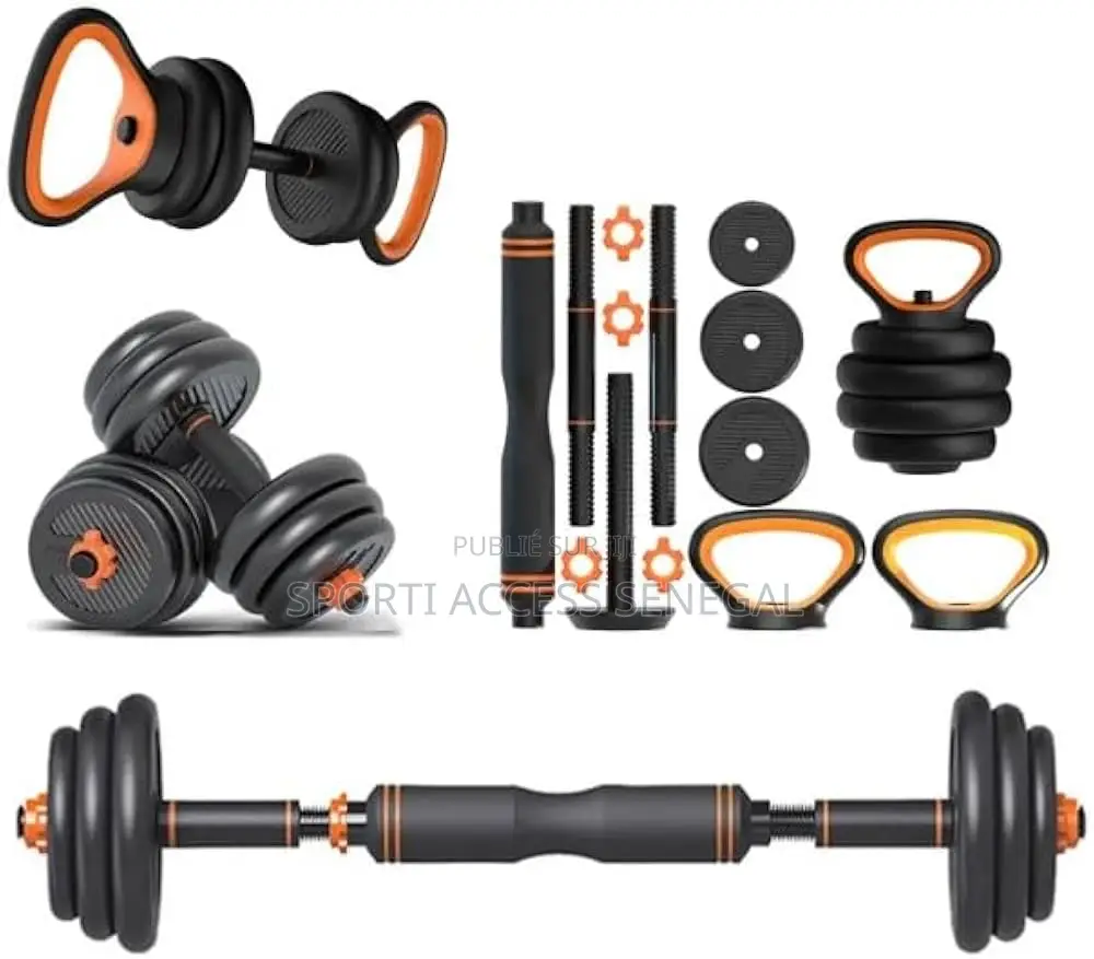 Kit Haltères Complet 7 en 1