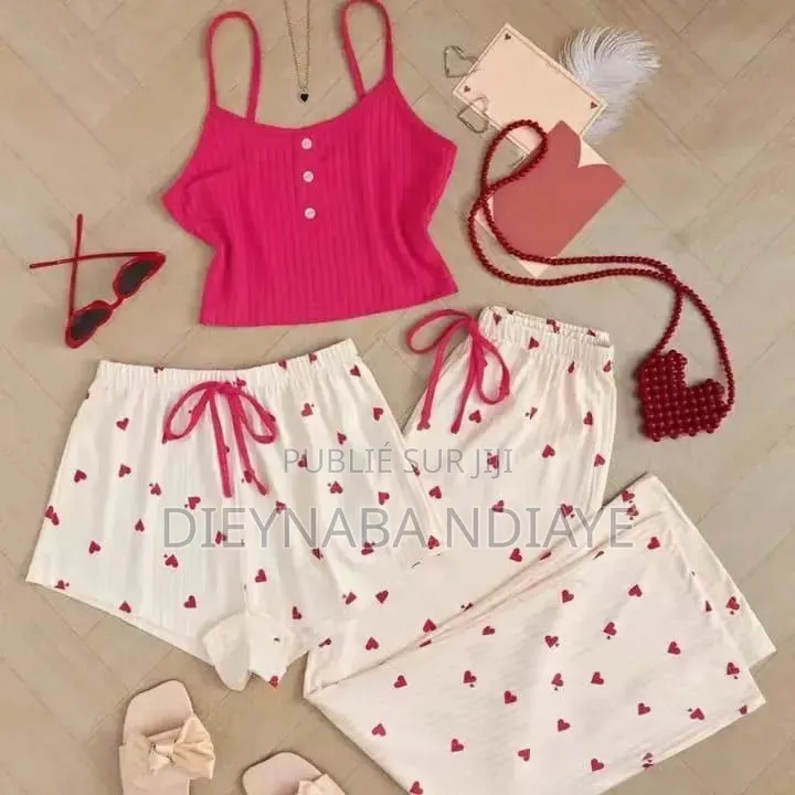 Pijama 3pieces Coton 5500f