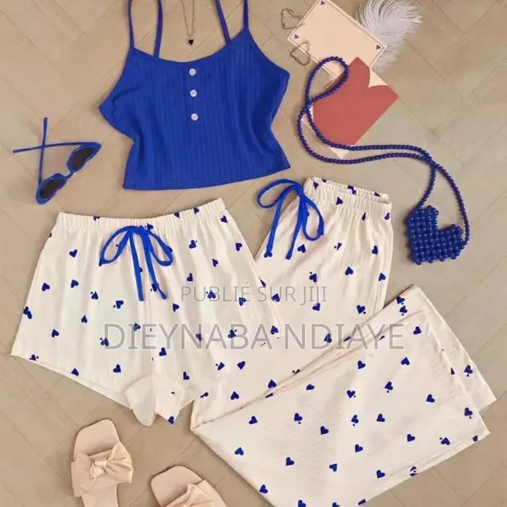Pijama 3pieces Coton 5500f
