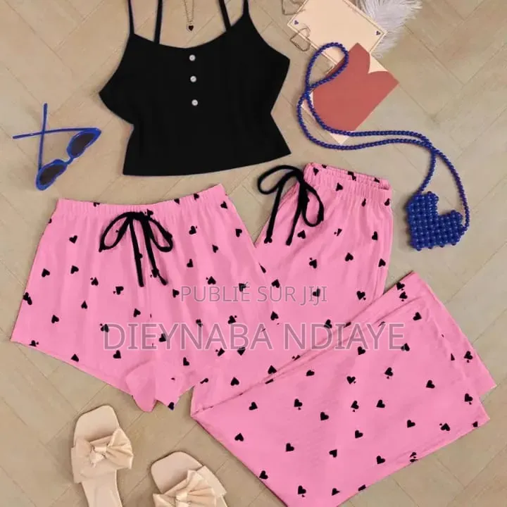 Pijama 3pieces Coton 5500f