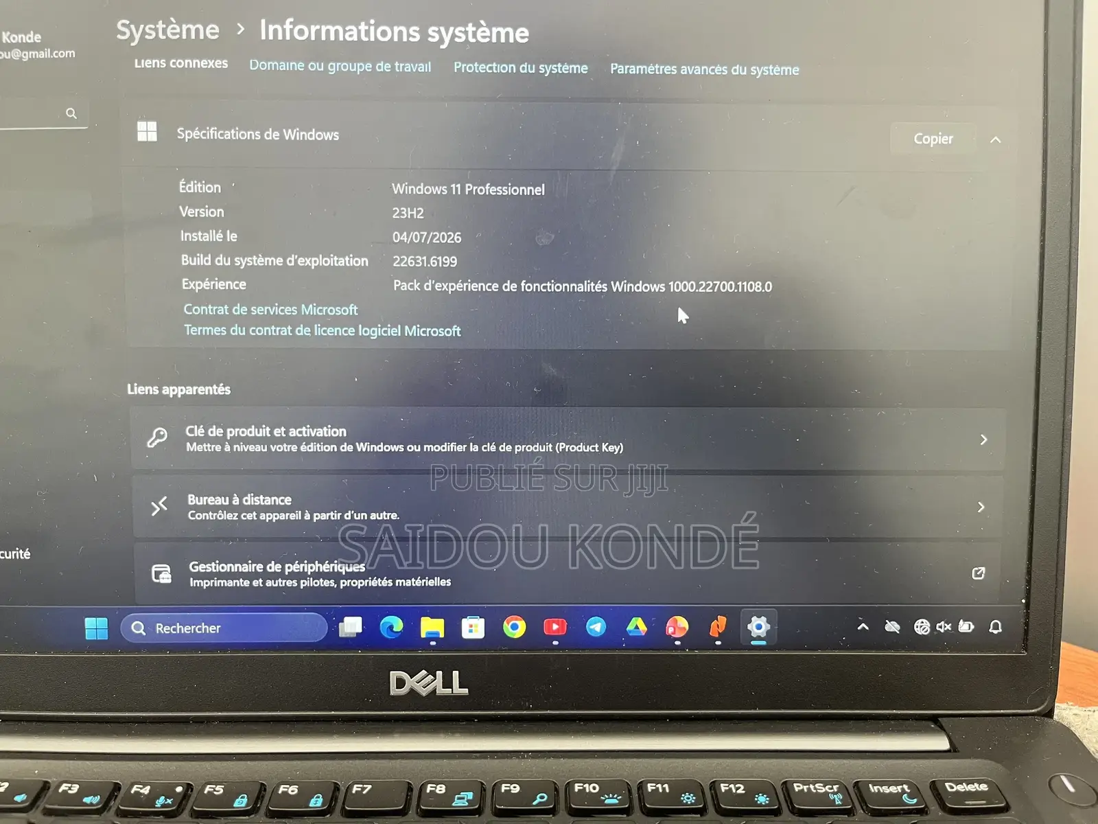 Ordinateur portable Dell Latitude 7490 8GB Intel Core i5 SSD 256GB