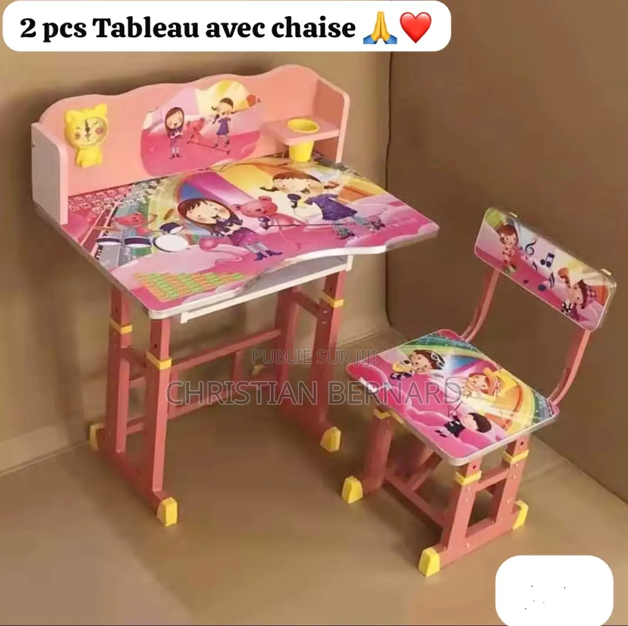 2 Pièces Tableaux Avec Chaise