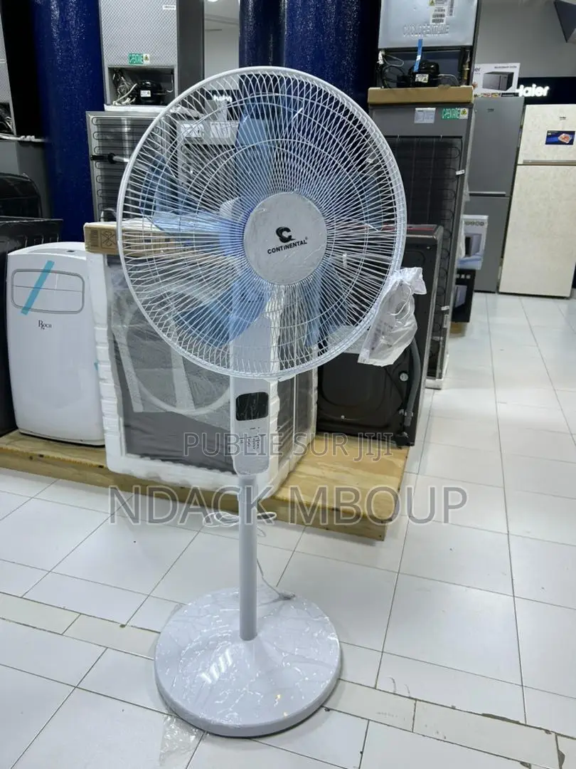 Ventilateur Continental 18pouces Avec Télécommande 8vitesse