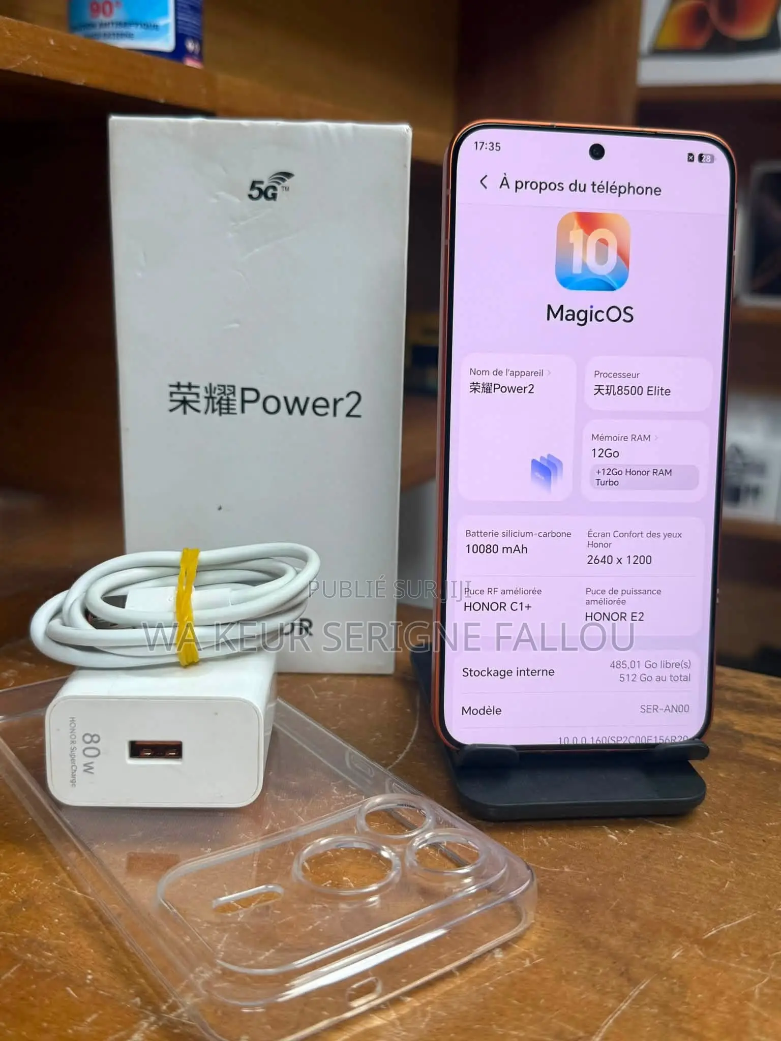Nouveau Honor 30 Pro+ 256 GB Orange